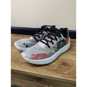 NOBULL Cactus Blossom Shoes Women 9.5 Men 8 White Black Red Translucent Ripstop